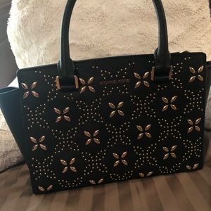 Michael Kors Selma Purse and Jet Set Wallet